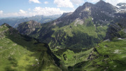 Oberalp mit Blick auf Fulen und Schlieren - Urirotstock