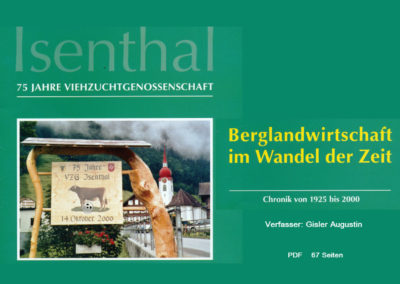 Isenthal – Berglandwirtschaft im Wandel der Zeit