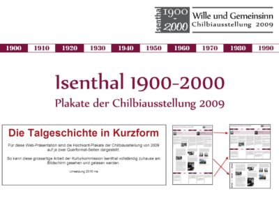 Talgeschichte 1900-2000